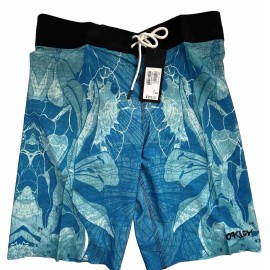 Oakley Men's OAKLEY Blue Rope Tie Surf & Board Shorts Size Small NWT $60.00
