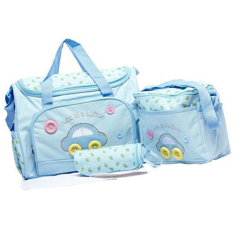 4pcs Multifunction Mommy Storage Bag Large Capacity Different Pockets Baby