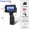 Handheld Inkjet Printer with 42ml Quick-Drying Ink Cartridge, Upgraded Handheld