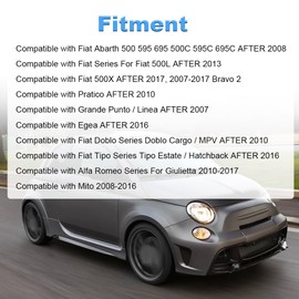 VANJING Engine Cylinder Head Gasket Set Compatible with Fiat 500 2009-2019, 500L 2014-2020, 500X 2018 1.4L L4 Replacement for 6389457