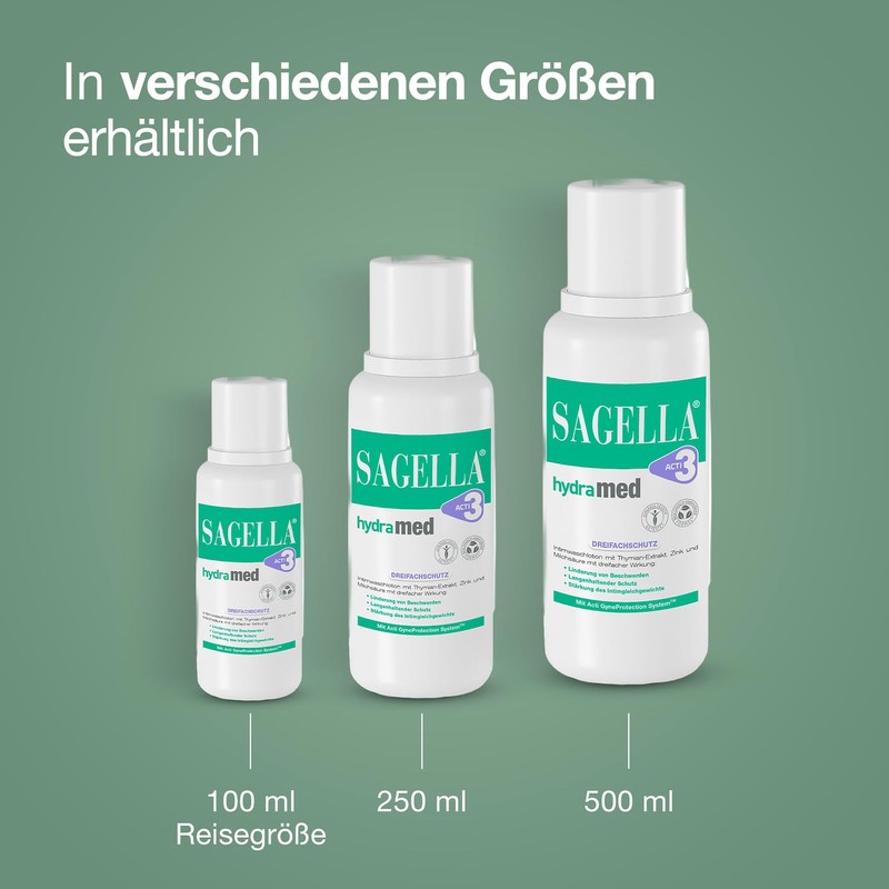 Sagella Hydramed Waschlotion, 250 ml