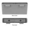iPEGTOP Cutlery Utensil Silverware Drying Rack Basket Holder with Hooks