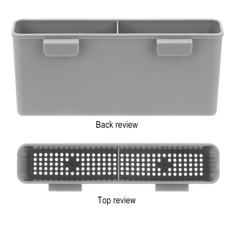 iPEGTOP Cutlery Utensil Silverware Drying Rack Basket Holder with Hooks