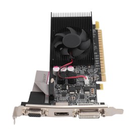 VBESTLIFE GT710 2GB DDR3 64bit Graphics Card 2560X 1600 PCI Express 2.0 16X Low Profile Graphics Card with Single Fan Supports DirectX 11