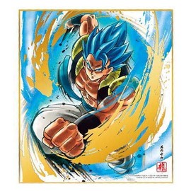 Dragon Ball Shikishi ART7 [16. Super Saiyan God Super Saiyan Gogeta [Gold Foil Stamping] (Single Item)
