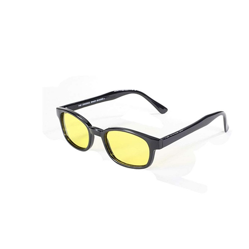 KD's Sunglasses 20129 - Polarized yellow lenses - Bikers