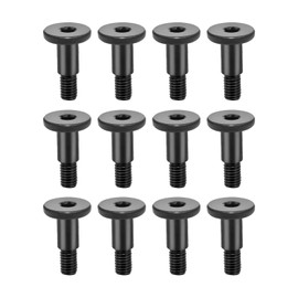 12-Pack Tailgate Cover Cap Screws Bolts Compatible with Ford F150 2008-2014 (Excl. Flareside), for F250 F350 F450 F550 2005-2015, and for Dodge Ram 1500 2002-2008, Ram 2500 3500 2003-2009