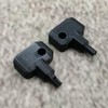 ULEIVA Replacement Key 2 x Black Compatible with Synology NAS