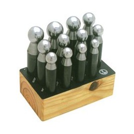 12 Piece Dapping Punch Set
