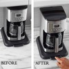 Copco Coffee Cab Rolling Countertop Small Appliance Stand, Compact Glide