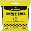 Morton Safe-T-Salt Rock Salt 25.0 LB For Snow And Ice