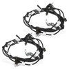 A-Premium ABS Wheel Speed Sensor Compatible with Chevy Models -