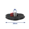 LT Easiyl M4 Black Football Helmet Thumb Screws Chin Strap