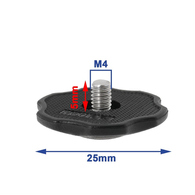 LT Easiyl M4 Black Football Helmet Thumb Screws Chin Strap