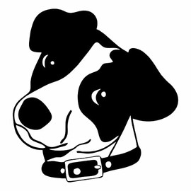 AMA SHOP sticker sticker prespaced dog breed jack russell pvc for decals wall mural car motorcycle helmet camper boat