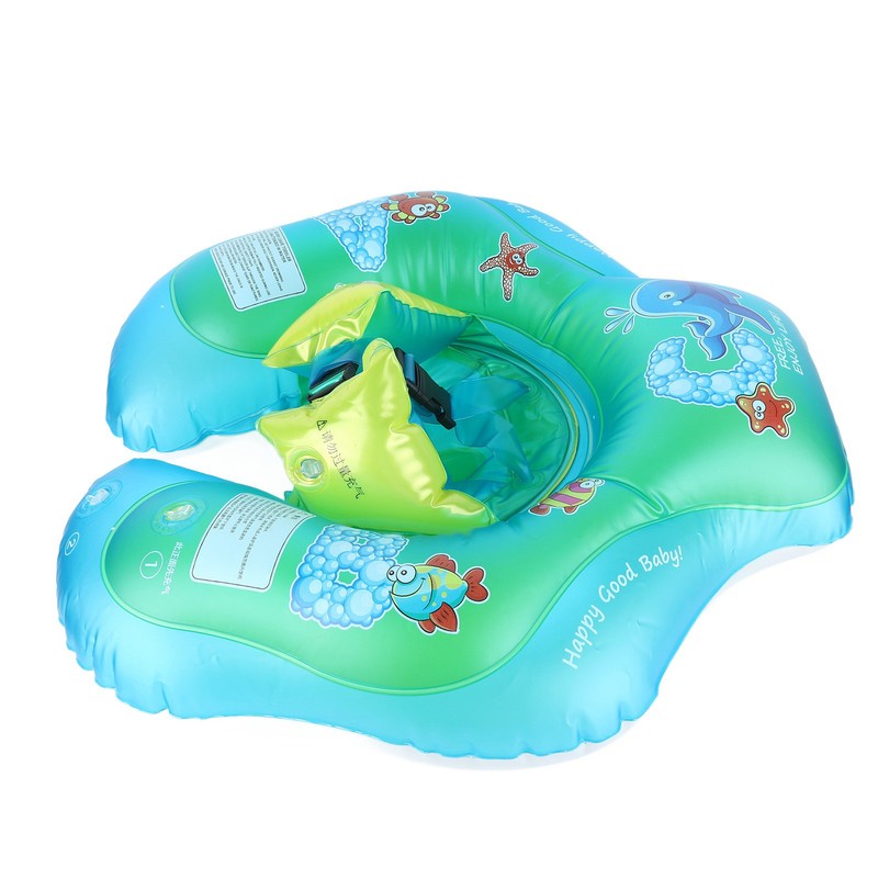 Baby Swimming Ring PVC Cartoon Inflatable Swim Float Children Anti