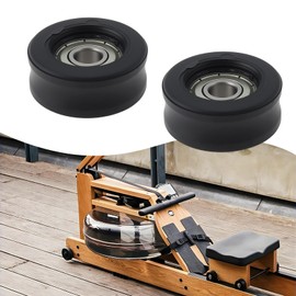 Briny River Rowing Machine Bearing Wheel OD 35mm Thickness 14.5mm Hole 8mm 608ZZ Bearing Roller