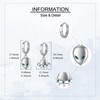 ONEFINITY Alien Earrings 925 Sterling Silver UFO Earrings Space Earrings