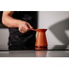 Modern Turkish Coffee Pot OTTO 550 ml Stainless Steel Brick