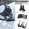 Universal Hood Mounting Bracket - Ditch Light Brackets 2PCS Kit