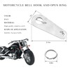 NYTKL Motorcycle Bell Hanger, Guardian Luck Riding Bell Hanger Mount