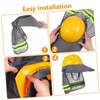 Gatuida Helmet Sunshade Hardhats for Protection Cover View Visor Accessories