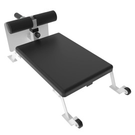 Nordic Curl Machine,Heavy Duty Steel Nordic Hamstring Curl Machine with Thick Pad, Height Adjustable Nordic Machine for Home Gym,Weight Capacity 450 LBS,White