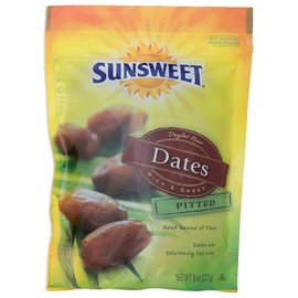Sunsweet Pitted Dates, Rich and Sweet, 8 Ounce