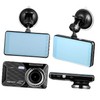 TEHAUX Touch Screen Dual Dash Cam Front and Rear Car