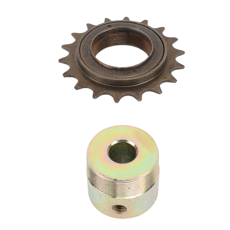 Single Speed Bike Freewheel 18T Threaded Bicycle Freewheel with 13mm