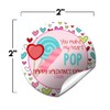 You Make My Heart Pop Lollipop Themed Valentine's Day Sticker