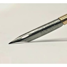 Ivison Phinney & Co. Spencerian Pen No.1 Double Elastic Pen Nib ANTIQUE GRIND