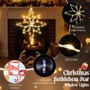 2 Pack 16 Large Christmas Window Light Decorations, LED Bethlehem