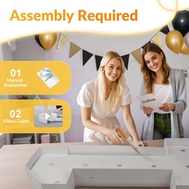 Joymuse 3FT Graduation Decorations 2025, 2025 Graduation Party Decorations 2025 Graduation Numbers with Yellow Light for College Highschool Kindergarten Preschool Graduation Party