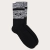 Oakley STRIKING REGULAR SOCK 25.0 Men's Baseball Socks, (02E) BLACKOUT,