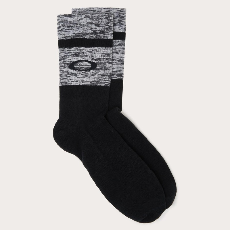 Oakley STRIKING REGULAR SOCK 25.0 Men's Baseball Socks, (02E) BLACKOUT,