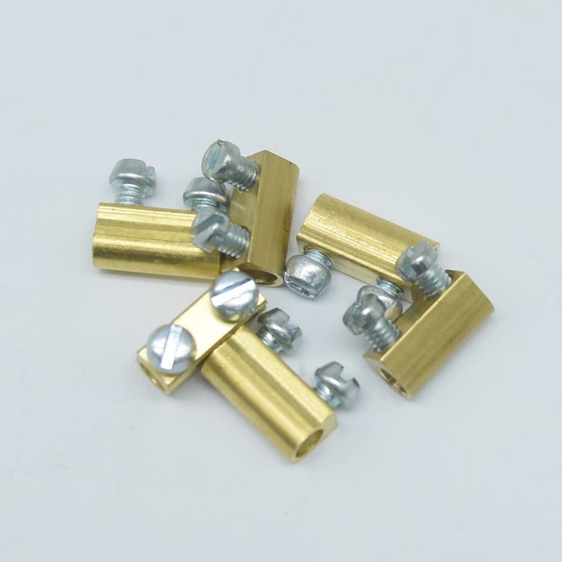 5x Lustre Terminal Insert Diameter 3 mm 10 x 3.9