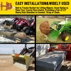 ONECHOI Tractor Bucket Hooks, Bolt On Clevis Mount with 1/2”