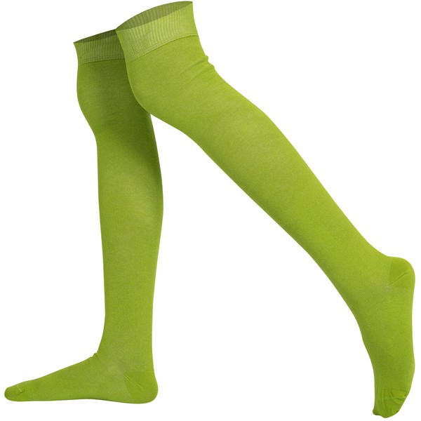 Mysocks Unisex Over the Knee Socks Seamless Toe Finest Combed