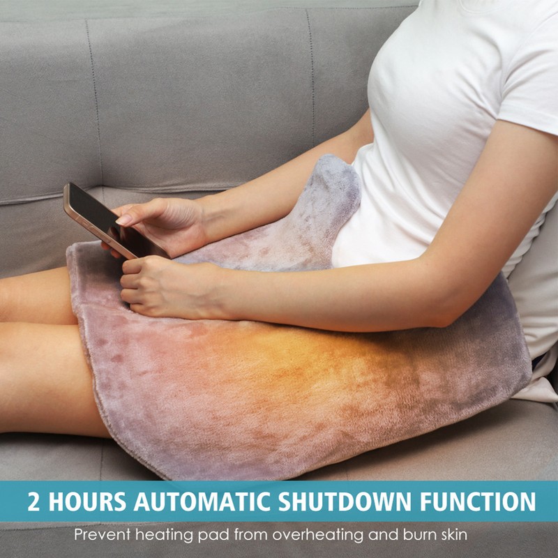 Heating Shoulder Pad 3 Levels Hot Compress Stress Relief Coral