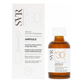 Spf 30 Ampule Protect Svr Suero Facial Con Protección Solar Tipo de piel Todo tipo de piel