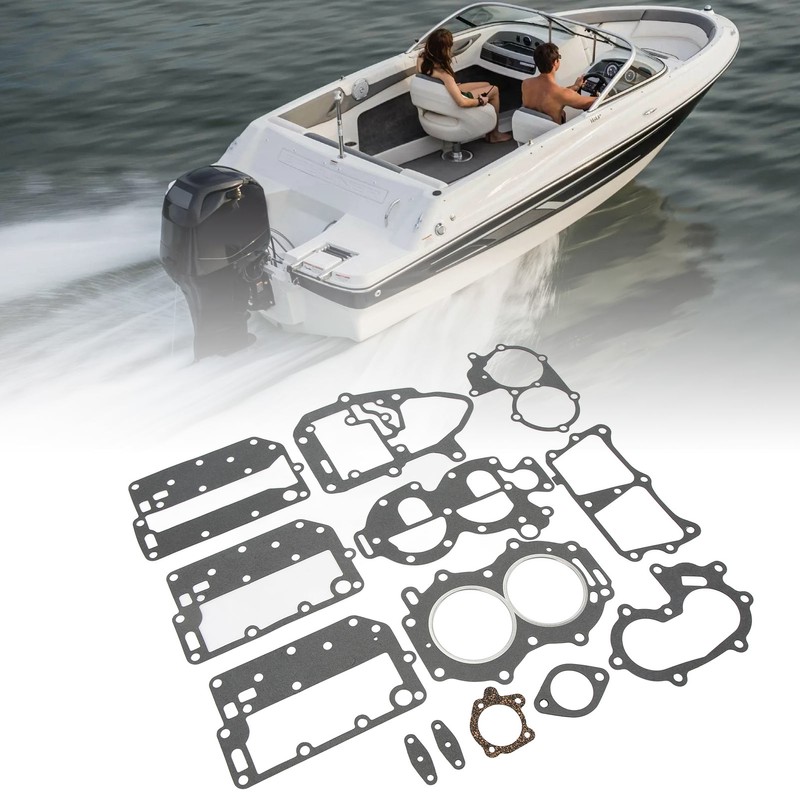 Powerhead Gasket Set 433941 Stable Performance for Johnson Evinrude 25hp