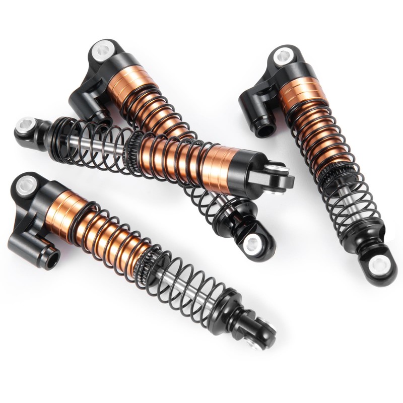 AXSPEED 62mm Shocks Kits 4pcs Adjustable Shock Absorber Damper for