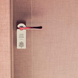 yaojia_oa Do Not Disturb Door Hanger Sign, Please Do Not Disturb Door Knob Sign for Meeting in Session, Office, Home, Clinic, Therapists, Hotel, Health Care,2 Pack (Grey and Green)â¦