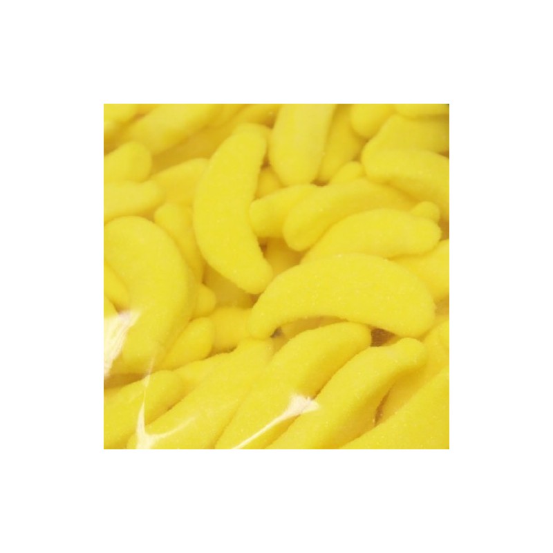Yellow Gummi Gummy Banana Candy 4.4 Pound Bag (Bulk)