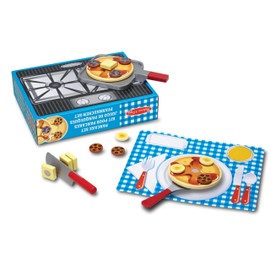 Melissa & Doug Flip and Serve Pancake Set Pretend Play Play Food 3+ Gift for Boy or Girl