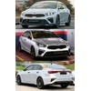 Fits for 2019-2024 Kia Forte K3 Sedan KDM Sporty Black