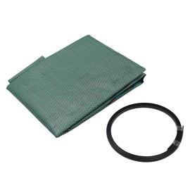 ZONADAH Garden Bag Self-Standing 272 Litres Heavy Duty Garden Waste Bag Reusable Green Garden Bin Container for Leaves Gardening Lawn Clearing Rubbish