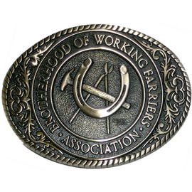 CafePress BWFA Belt Buckle Memory Keepsake Jewelry Box, 5"x5"x3.75"