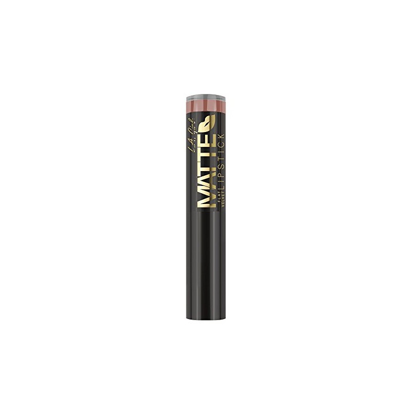L.A. Girl Matte Flat Velvet Lipstick, Snuggle GLC812